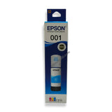 Cyan Epson Original 001 Ink Bottles for EcoTank Printers L4150,L4160,L6160,L6170,L6190 (2)