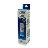 Cyan Epson Original 001 Ink Bottles for EcoTank Printers L4150,L4160,L6160,L6170,L6190 (3)