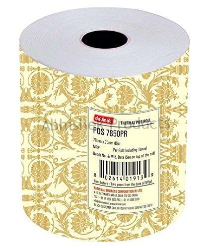 Desmat 7850 Thermal Paper Rolls 78mm 02