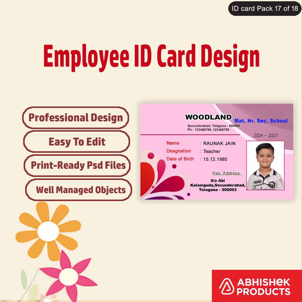 create-id-badge-design-psd