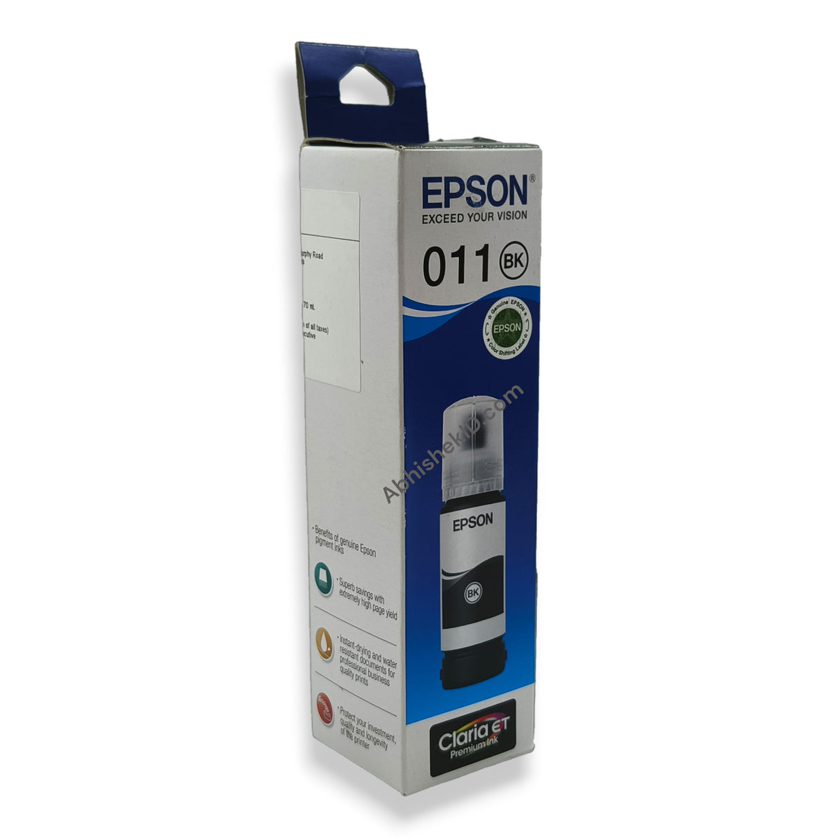 Epson 011 Black Ink Bottle for EcoTank Printers High Quality, Low Cost Printing for L8180 L8160 (3)