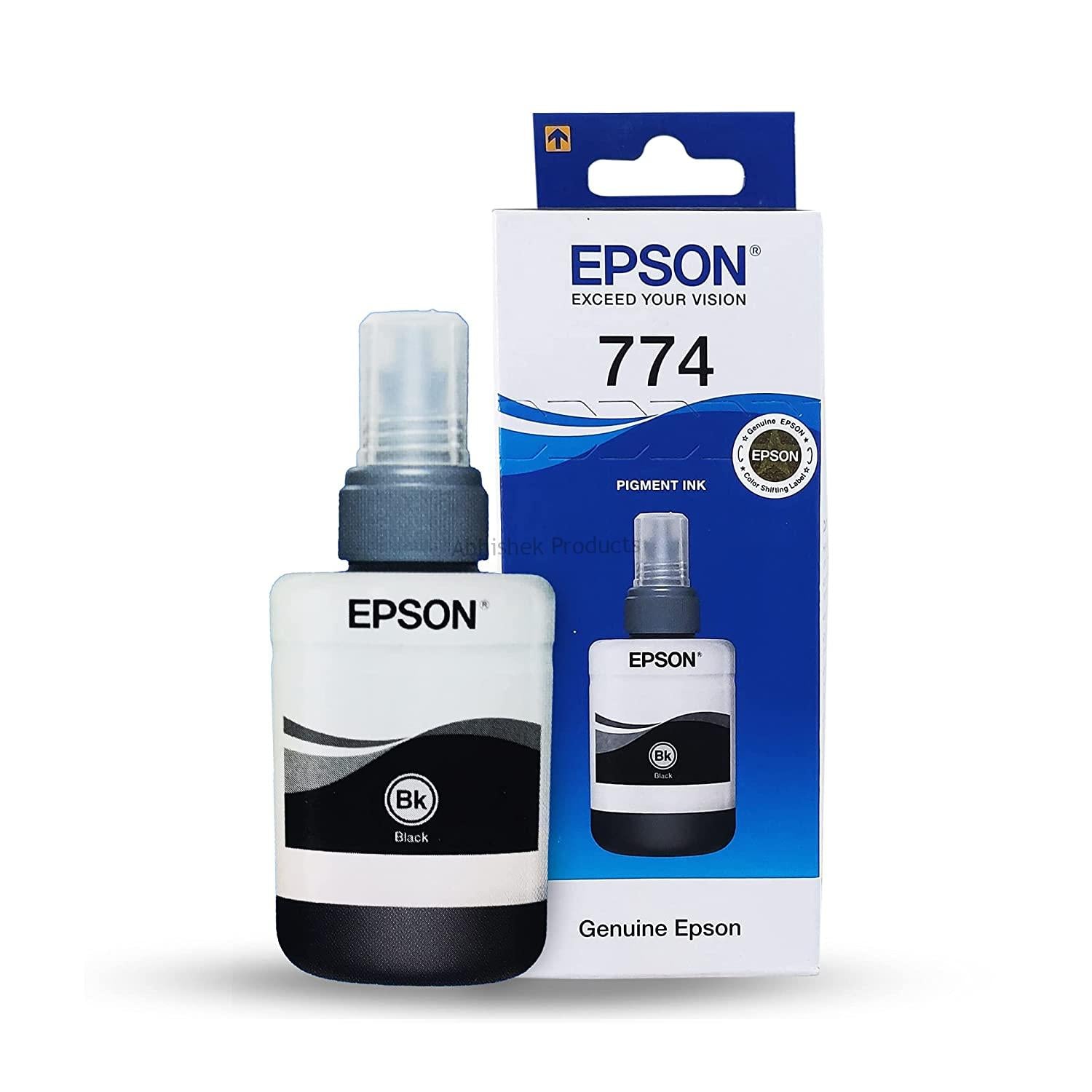 Epson 774 ink bottle for Epson M100/ M105/ M200/ M205/ L605/ L655