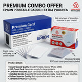 Epson Special Quality PVC Cards + Glossy ATM Cover Combo Kit