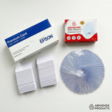 Epson Special Quality PVC Cards + Glossy ATM Cover Combo Kit