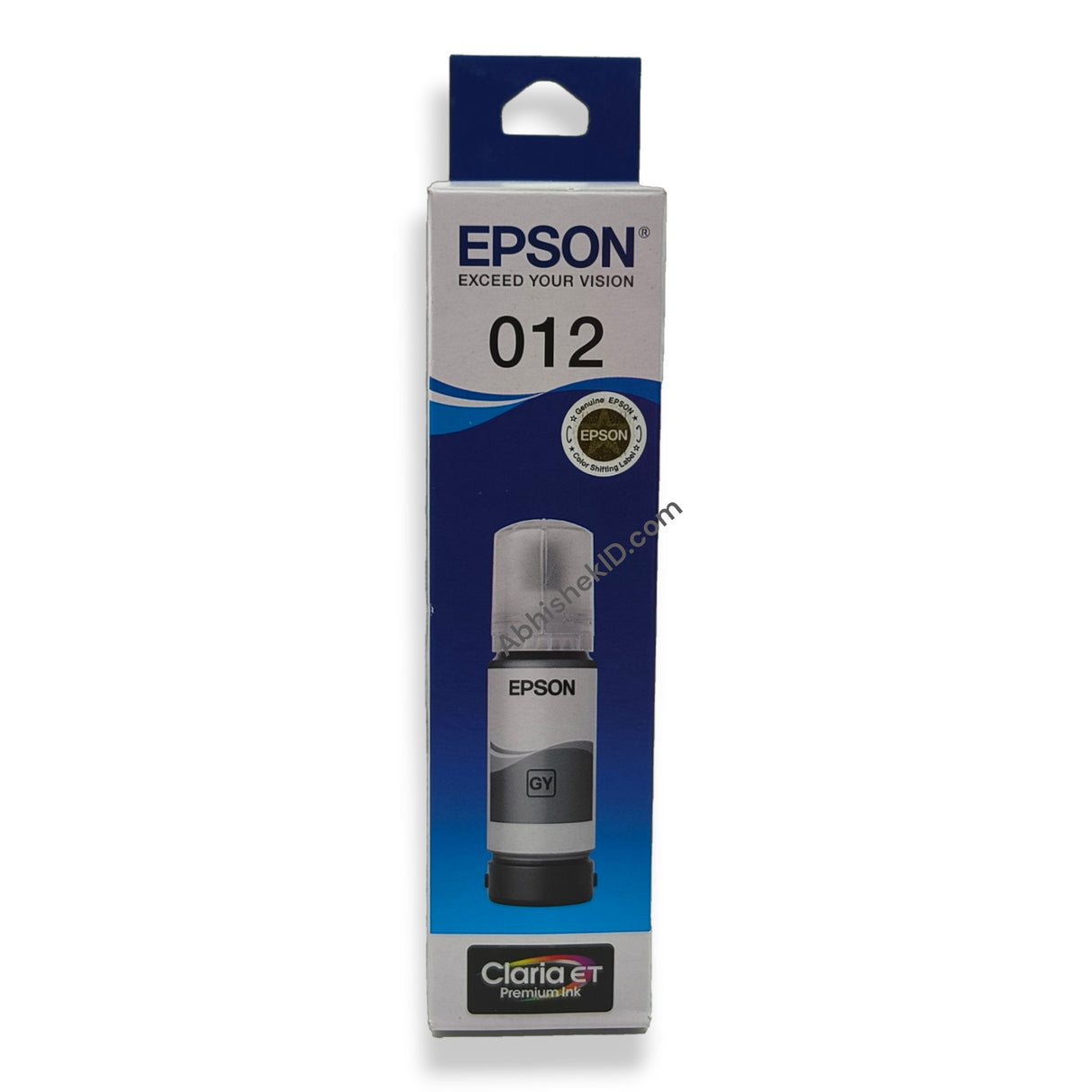 Grey Epson 012 EcoTank Ink Bottle for L8180 and L8160 Printers High Quality, Low Cost Printing (1)