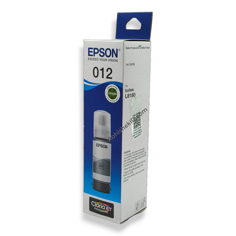 Grey Epson 012 EcoTank Ink Bottle for L8180 and L8160 Printers High Quality, Low Cost Printing (2)