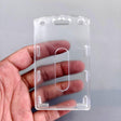 H133 Crystal Elite 54X86MM Vertical PVC Transparent ID CARD HOLDER