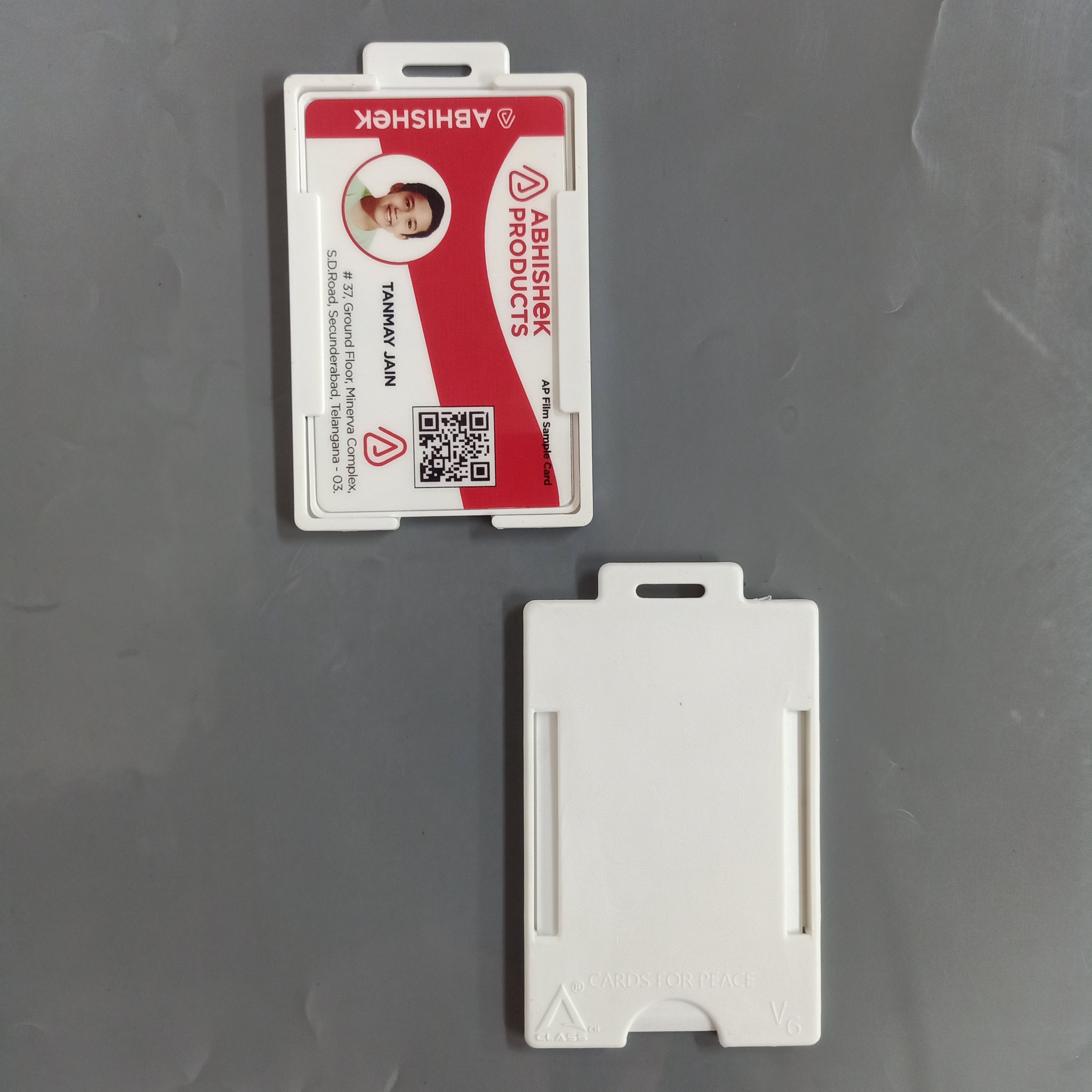 54x86mm Executive Pasting ID Card Holder Bulk — AbhishekID