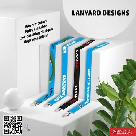 Corporate ID card lanyard design