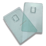 Coin Card Blister Caps 54×86 mm, ⏹️Rectangle Shape| Blisters Only for Coin Packaging