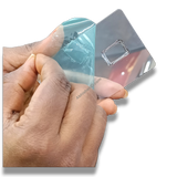 Coin Card Blister Caps 54×86 mm, ⏹️Rectangle Shape| Blisters Only for Coin Packaging