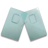 Coin Card Blister Caps 54×86 mm, ⏹️Rectangle Shape| Blisters Only for Coin Packaging