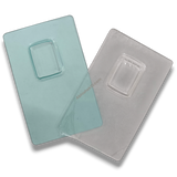 Coin Card Blister Caps 54×86 mm, ⏹️Rectangle Shape| Blisters Only for Coin Packaging