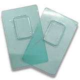 Coin Card Blister Caps 54×86 mm, ⏹️Rectangle Shape| Blisters Only for Coin Packaging