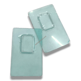 Coin Card Blister Caps 54×86 mm, ⏹️Rectangle Shape| Blisters Only for Coin Packaging