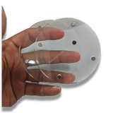 Acrylic Magnet Round Photo Frame – Round Fridge Magnet Frame 7.8x7.8 cm (Without Print)