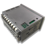 Temperature Controller for 15x15 & 16x24 Heat Press, black plastic digital meter with silver terminals.