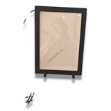 A4 LED Light Frame by AbhishekID, black premium MDF, tabletop display.