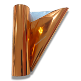 8.5 Inch X 112 Meter Copper Foil Metallic Roll Laserjet for printing and crafting