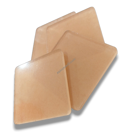 74mm square clear acrylic paperweight DIY blank for desk, inserts, and gifts