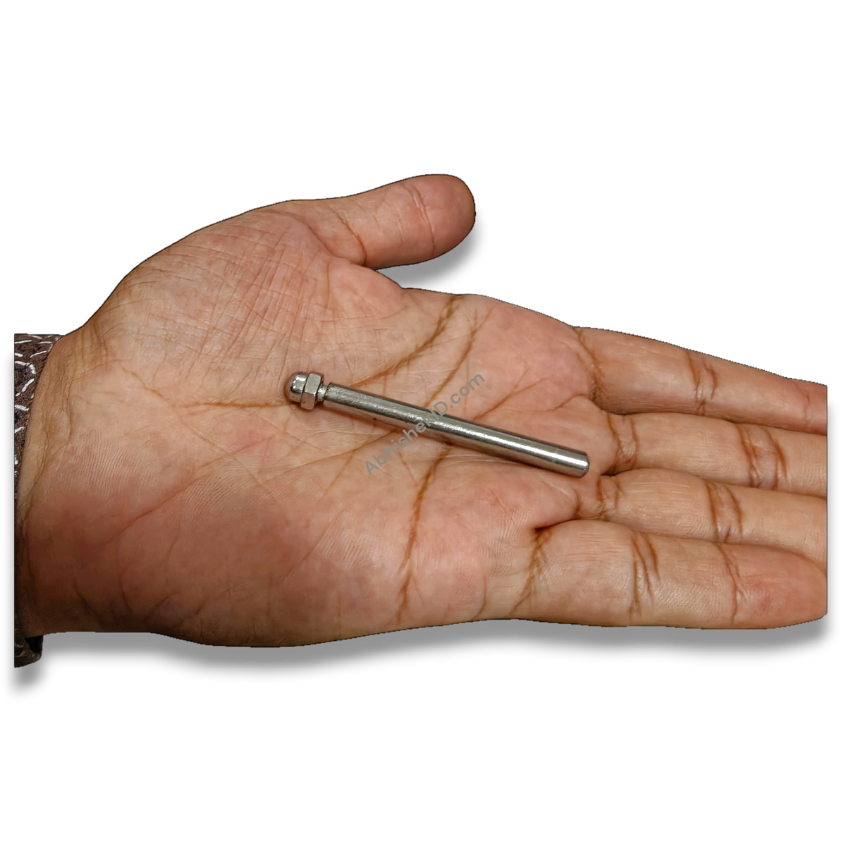 Acrylic frame back stand rod hardware, silver stainless steel screw set for 4x6 5x7 6x8 tabletop stands.