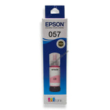 Light Magenta Epson Original 057 Ink Bottles for EcoTank Printers L8050, L18050, L8150 (2)