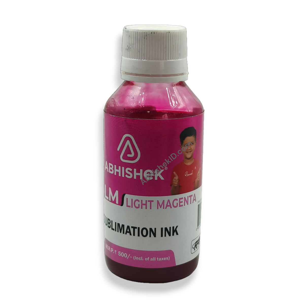 Light Magenta Sublimation Inks 100ml For Epson, Canon, Brother, Hp Inktank, Ecotank Printers (2)