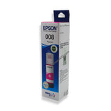 Magenta Epson Original 008 Ink Bottles for EcoTank Printers L15150, M15140, M15180, L6460, L6490, L6580, L6570, L15180 (2)