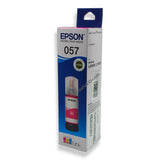 Magenta Epson Original 057 Ink Bottles for EcoTank Printers L8050, L18050, L8150 (3)