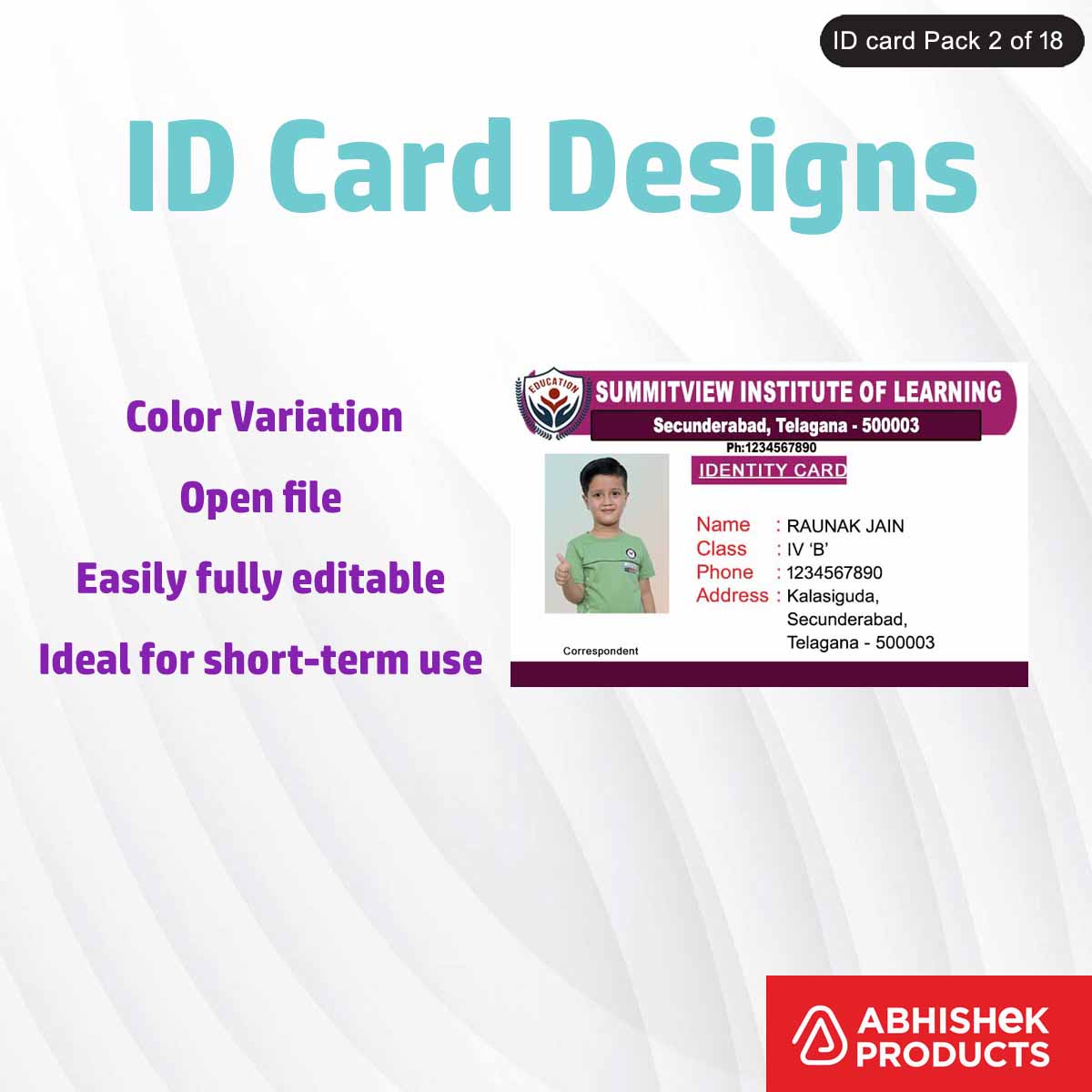 Mega Pack All ID Card Design 950+ Designs 950+ PSD Photoshop File (2)