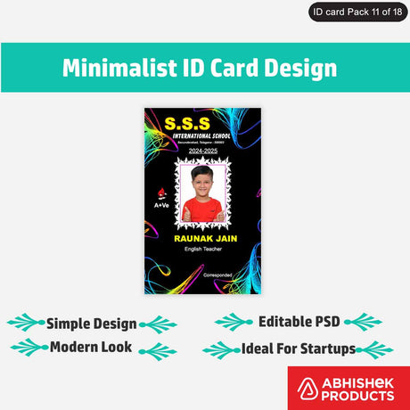 Mega Pack All ID Card Design 950+ Designs 950+ PSD Photoshop File (47)