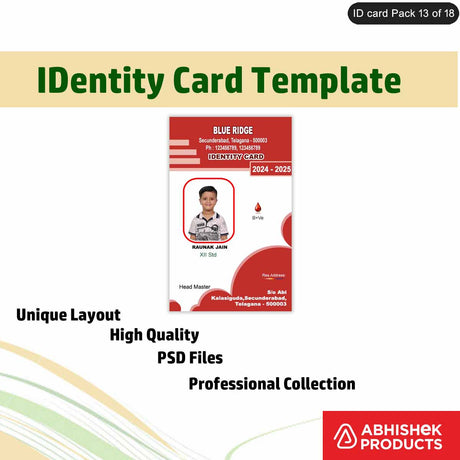 Mega Pack All ID Card Design 950+ Designs 950+ PSD Photoshop File (55)