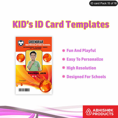 Mega Pack All ID Card Design 950+ Designs 950+ PSD Photoshop File (58)