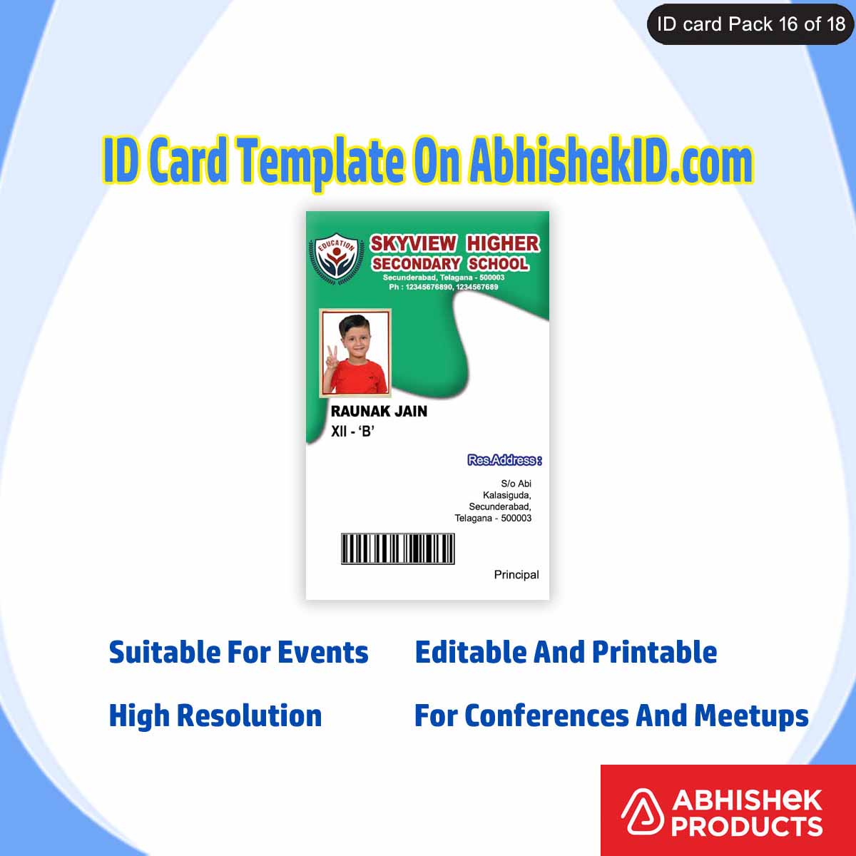 Mega Pack All ID Card Design 950+ Designs 950+ PSD Photoshop File (62)