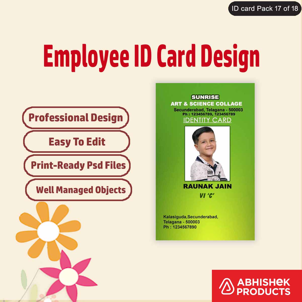 Mega Pack All ID Card Design 950+ Designs 950+ PSD Photoshop File (63)