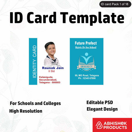 Mega Pack All ID Card Design 950+ Designs 950+ PSD Photoshop File (7)