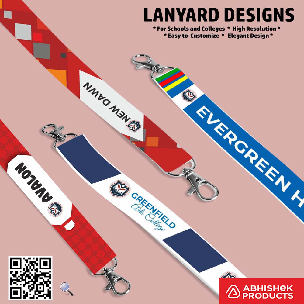 Sporty ID card lanyard design