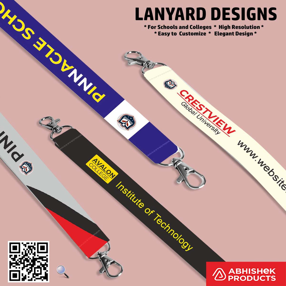 Trendy ID card lanyard design