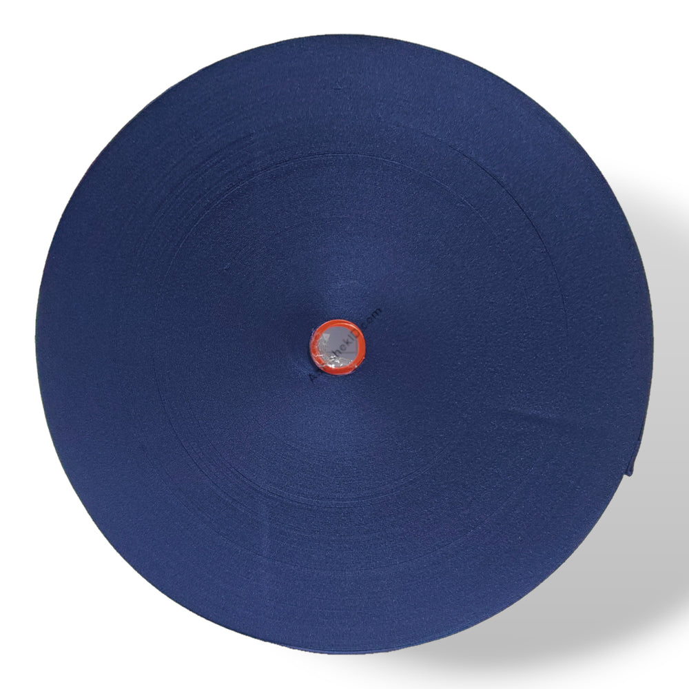 Navy Blue 16mm Colour Satin Roll For ID Card Lanyard Tags Screen Printable (1)