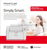 Pantum P2210 Monochrome Laser Printer 2