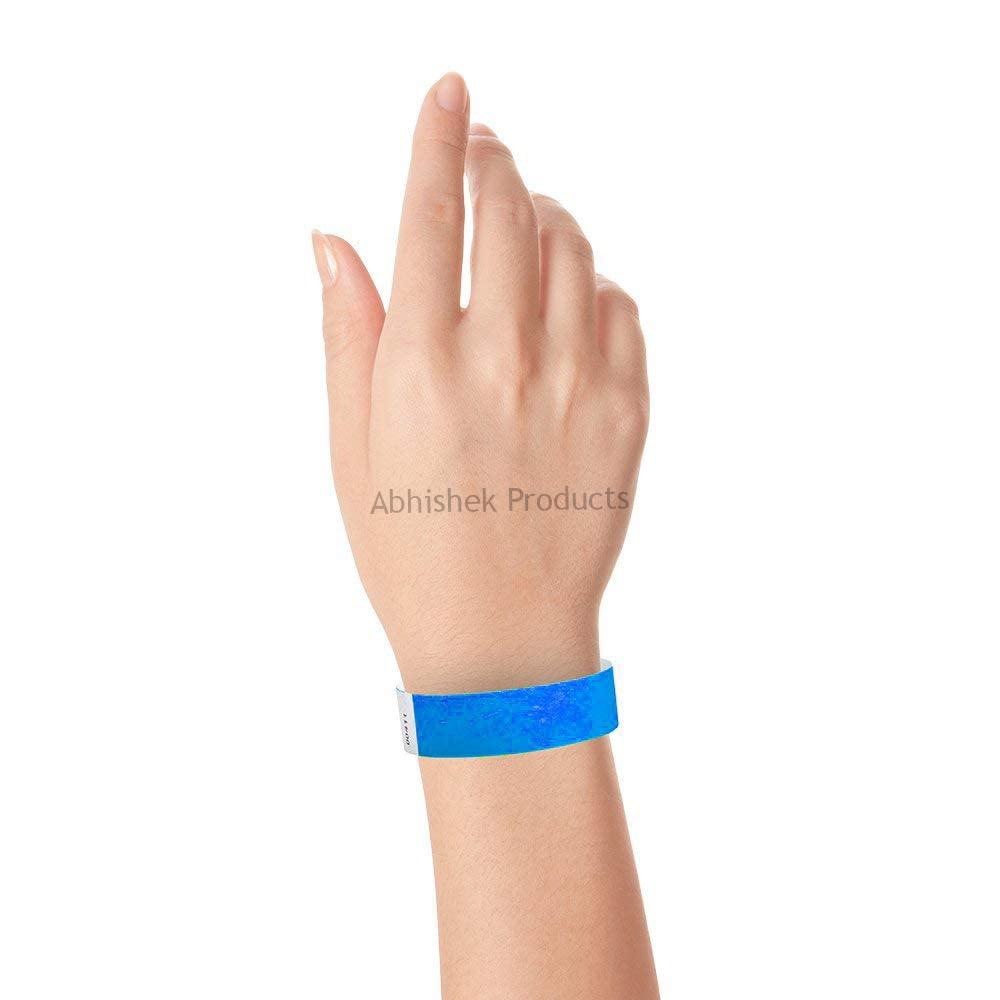 Paper Wristband Blue 03