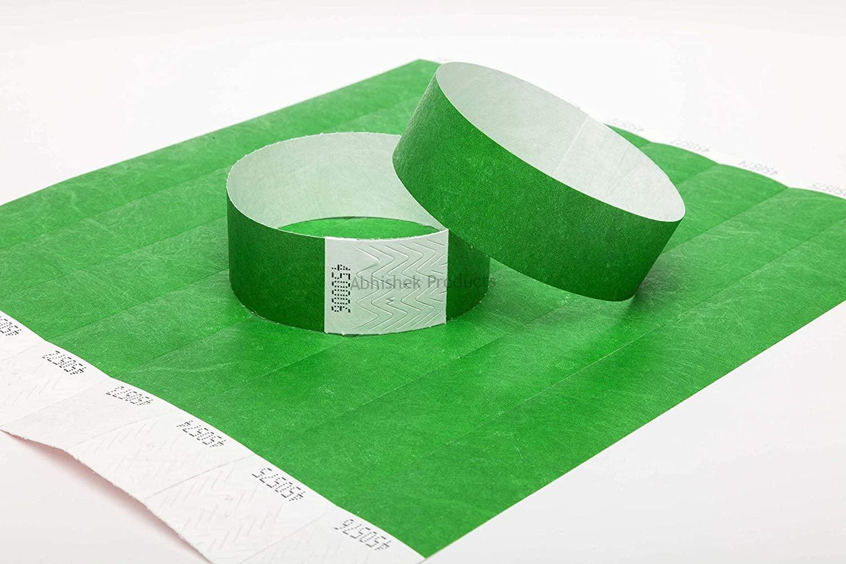 Paper Wristband Green 02