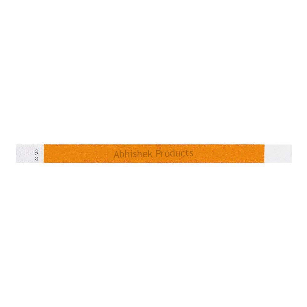 Paper Wristband Orange 02