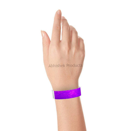 Paper Wristband Purple 03