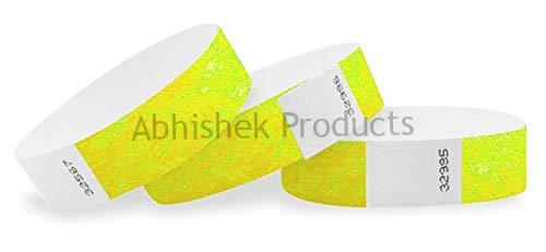 Paper Wristband Yellow 01 1