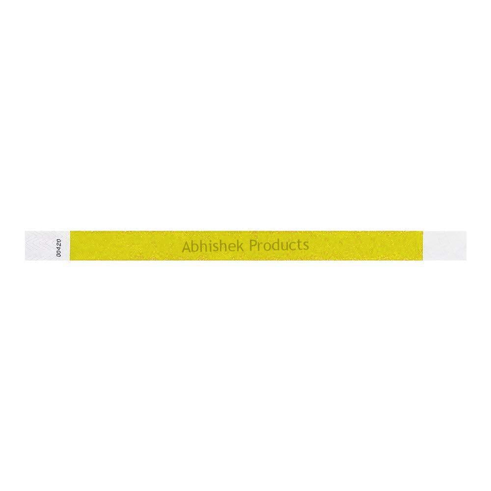 Paper Wristband Yellow 02