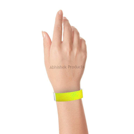 Paper Wristband Yellow 03