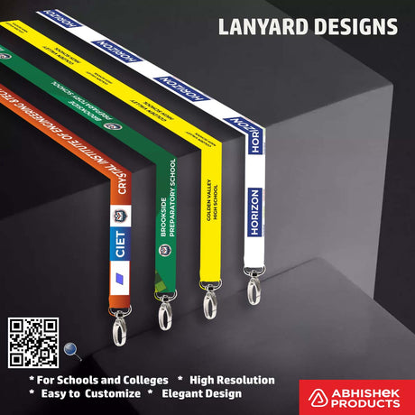 Modern elegance ID card lanyard design