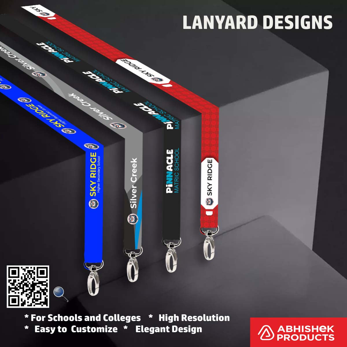 Creative ID card lanyard design