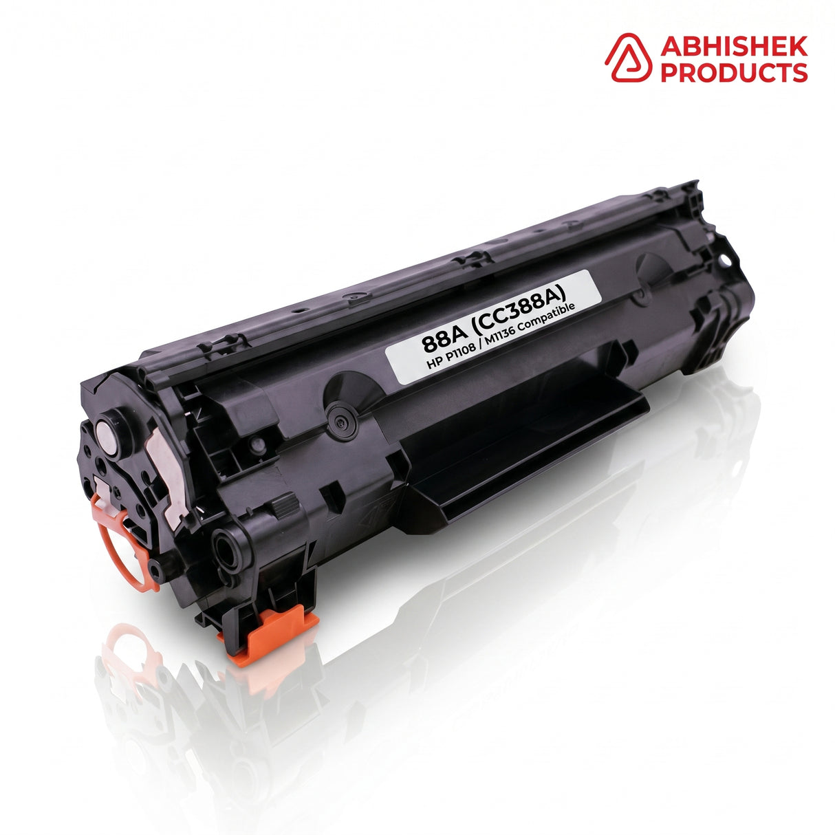 88A (CC388A) black plastic toner cartridge for P1108, P1007, M1136, and Pro Series printers